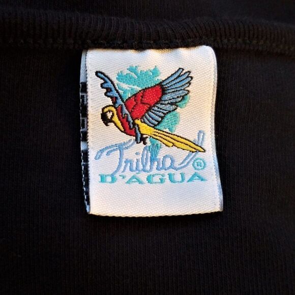 Brazil Spell Out Sequined Girls Tee Shirt - Picture 3 of 5